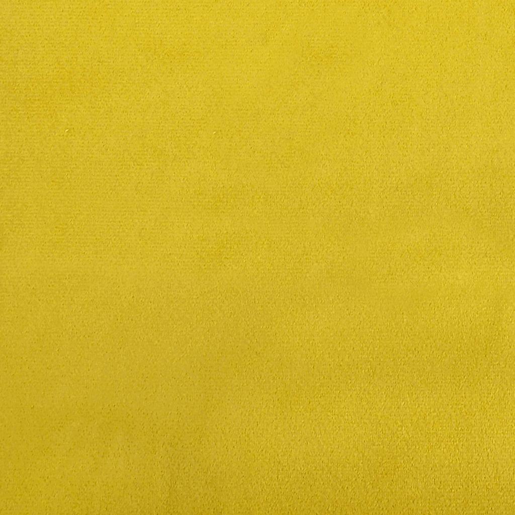3 Piece Sofa Yellow 250 x 188 x 76 cm Velvet