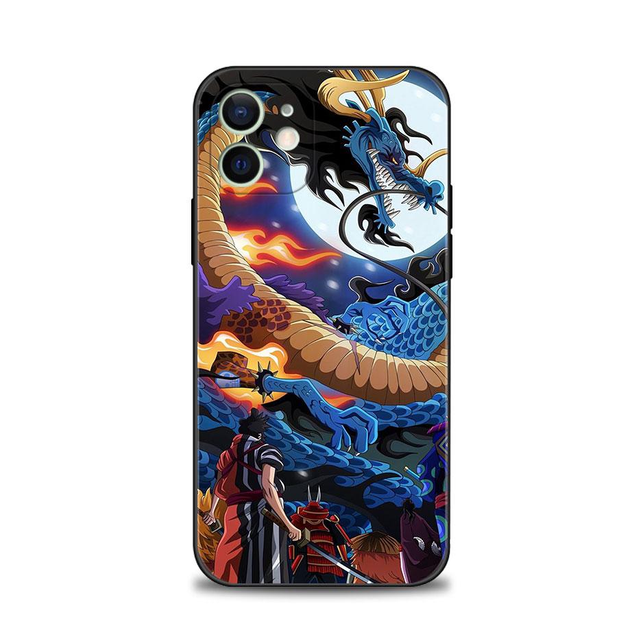 

Чехол для телефона iPhone 13 11 12 Pro Max XR X XS 8 7 6 6S Plus 13mini 12mini силиконовый чехол One Piece The Strongest Creature Kaido iPhone 12 Pro
