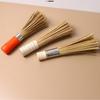 Bamboo Brush Long-Handled Wooden Handle Bamboo Green Wash Decontamination Pot Brush Kitchen Cleaning Gadgets Supplies