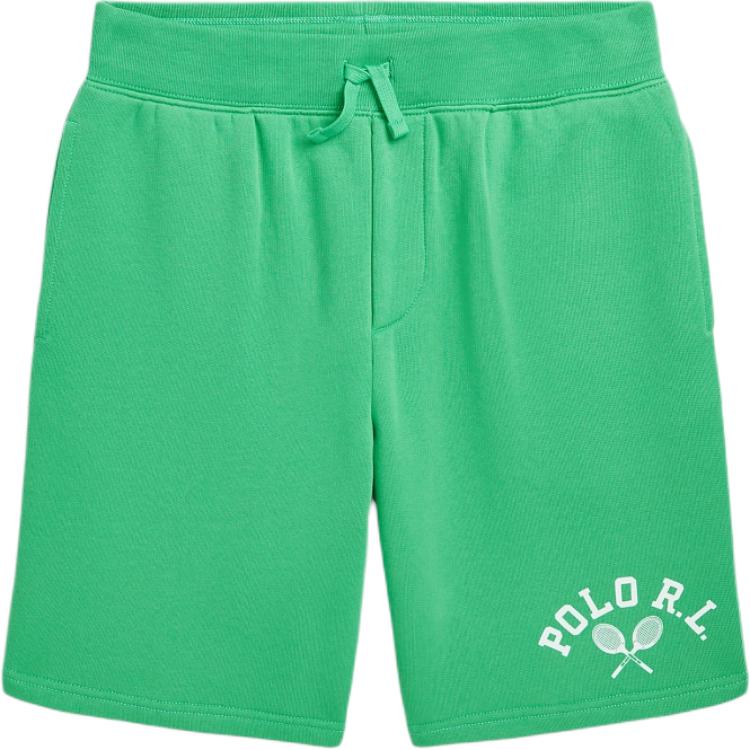 

Детские шорты Polo Ralph Lauren с логотипом, флисовые, в теннисном стиле, зеленые CWPOSHOYBQ20191-300 S