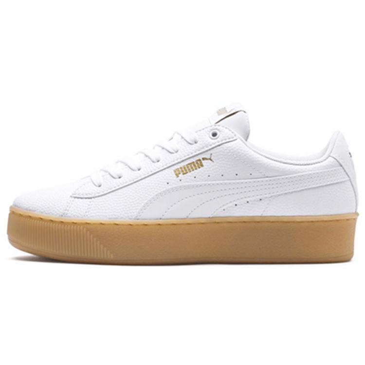 PUMA Vikky Platform White Gum Womens 366805-01 36
