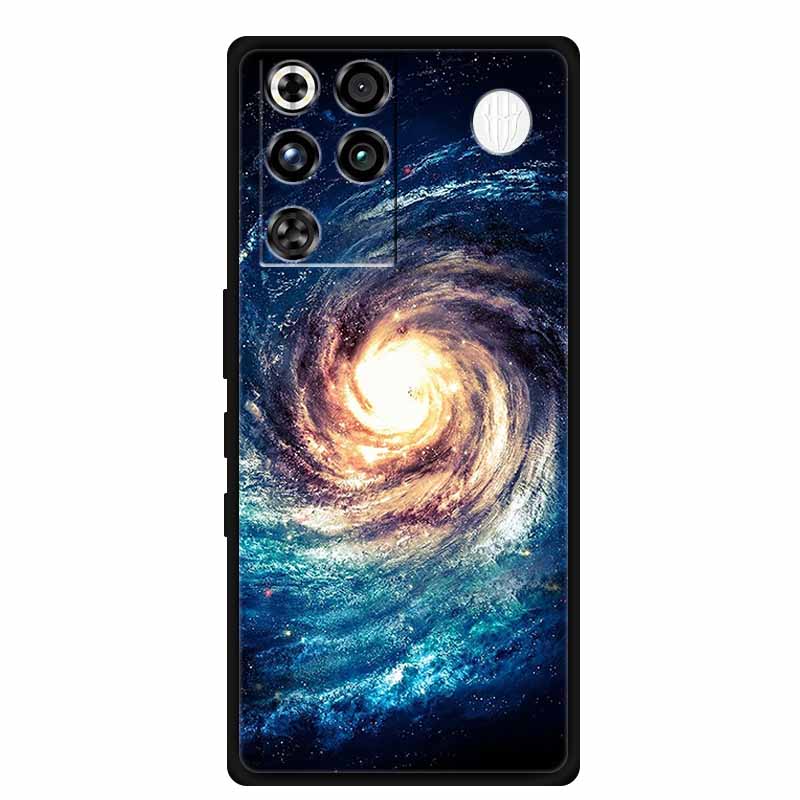 Phone Case For ZTE Nubia RedMagic 11 Pro 5G Back Cover Case Black Silicone TPU Soft Coque For Nubia RedMagic 11Pro Funda Capas