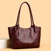 Korean Style Fashionable Retro Versatile Casual Commuting Shoulder Bag, Simple Commuting Large Capacity Tote Women's Bag