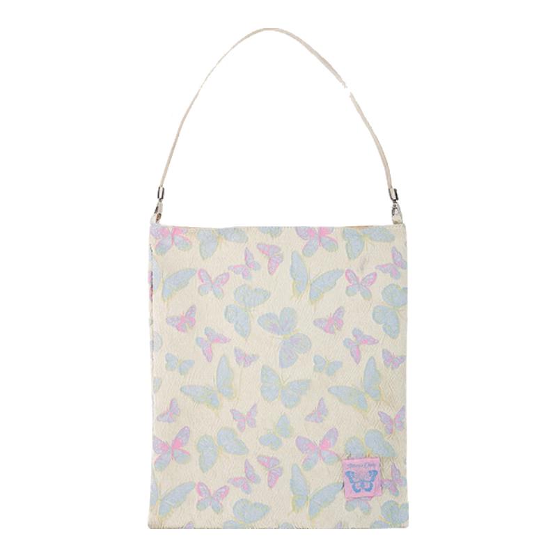 Жаккардовая сумка-тоут с бабочками из Музея естественной истории (Британский музей)