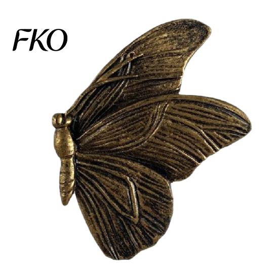 Resin Fridge Magnet 3D Butterfly Refrigerator Magnet, Shape Decorative for Whiteboard Locker Door H