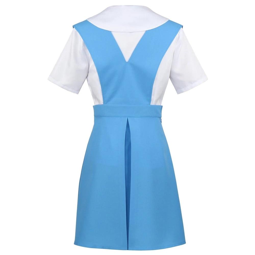 Nowe anime EVA Cosplay mundurek szkolny kostium mundur Asuka Langley Soryu Tokio Ayanami Rei kostium Halloween rekwizyty prezent