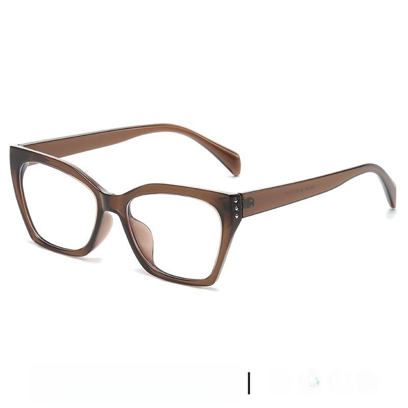 Vintage Cat Eye Blue Light Blocking Glasses For Women With Pc Lenses And Fashionable Geometric Frame