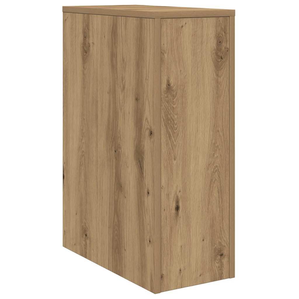 Schmaler Badezimmerwagen Mit Rollen, Eck-Speicherschrank, 22 X 44 X 61,5 Cm