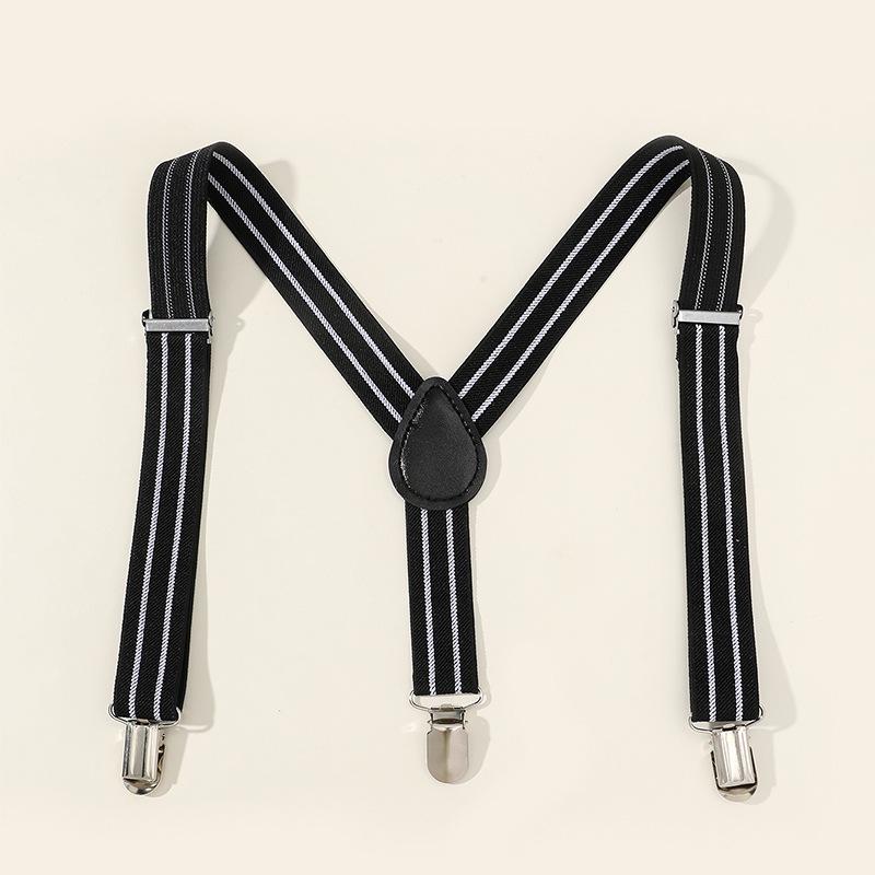 

Регулируемые разноцветные полосатые эластичные подтяжки для детских костюмов и одежды