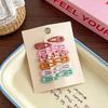 Children's Hair Clips Small Water Drop BB Clip Hairpin Barrettes Bangs Side Clip Kids Headwear Baby Girl Hair Accessories