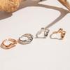Fashion Women's 4 Piece Ring Set - Ladies Ring Metal Ring Glossy Ring Metal Ring Holiday Gift