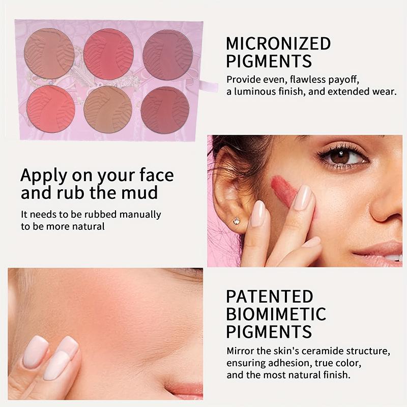 European Multi-purpose Makeup Palette: Eyeshadow, Blush & Contour All-in-One Set
