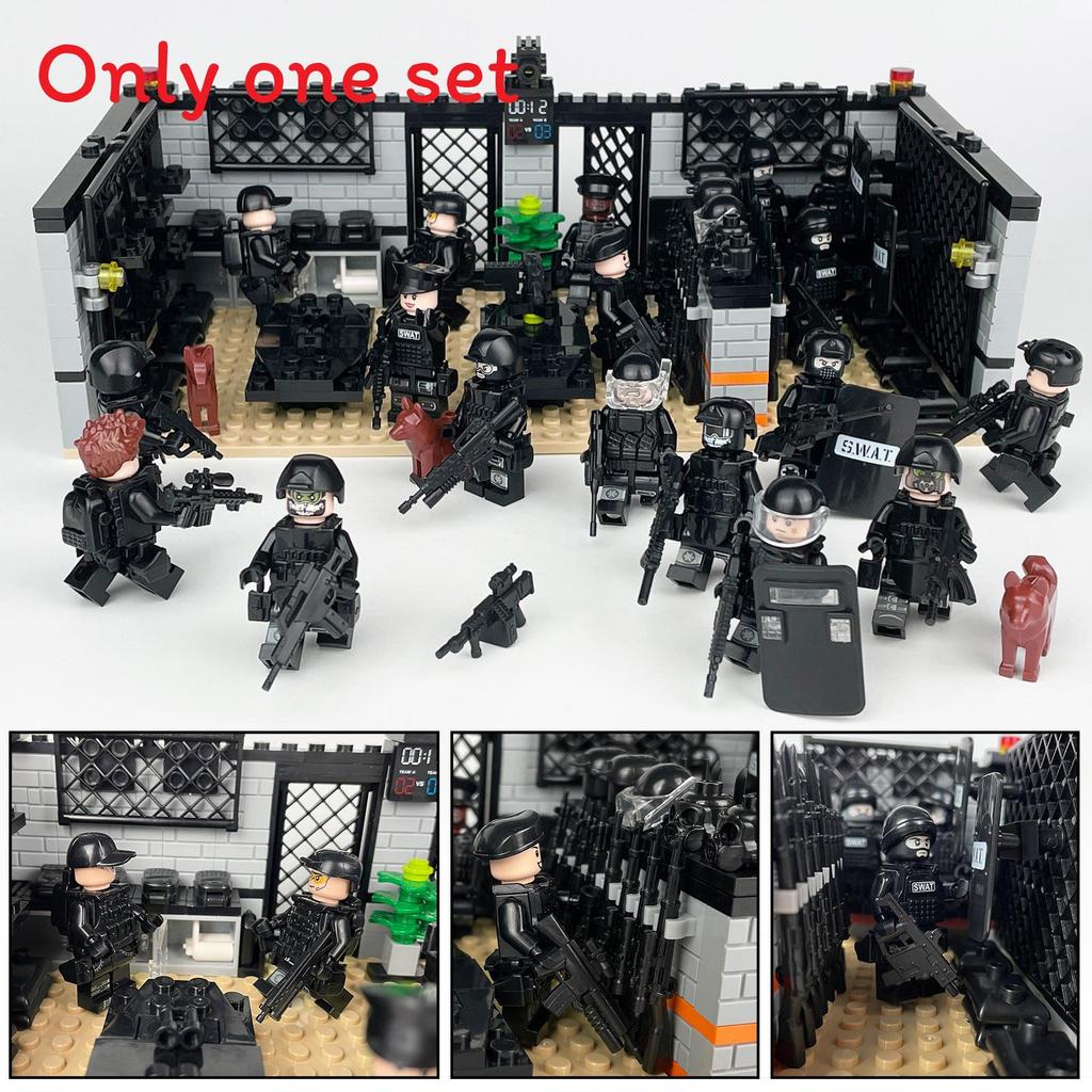 Military Scene Building Blocks With Abs Plastic For Kids And Collectors