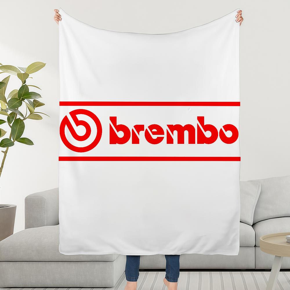 

Logo Blanket Throw Super Cosy Plush Living Room Sofa Couch Childish B-BremboS-ES Birthday Gifts 75x90cm