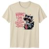 Hang On Let Me Overthink This Raccoon Pun Funny Quote TShirt