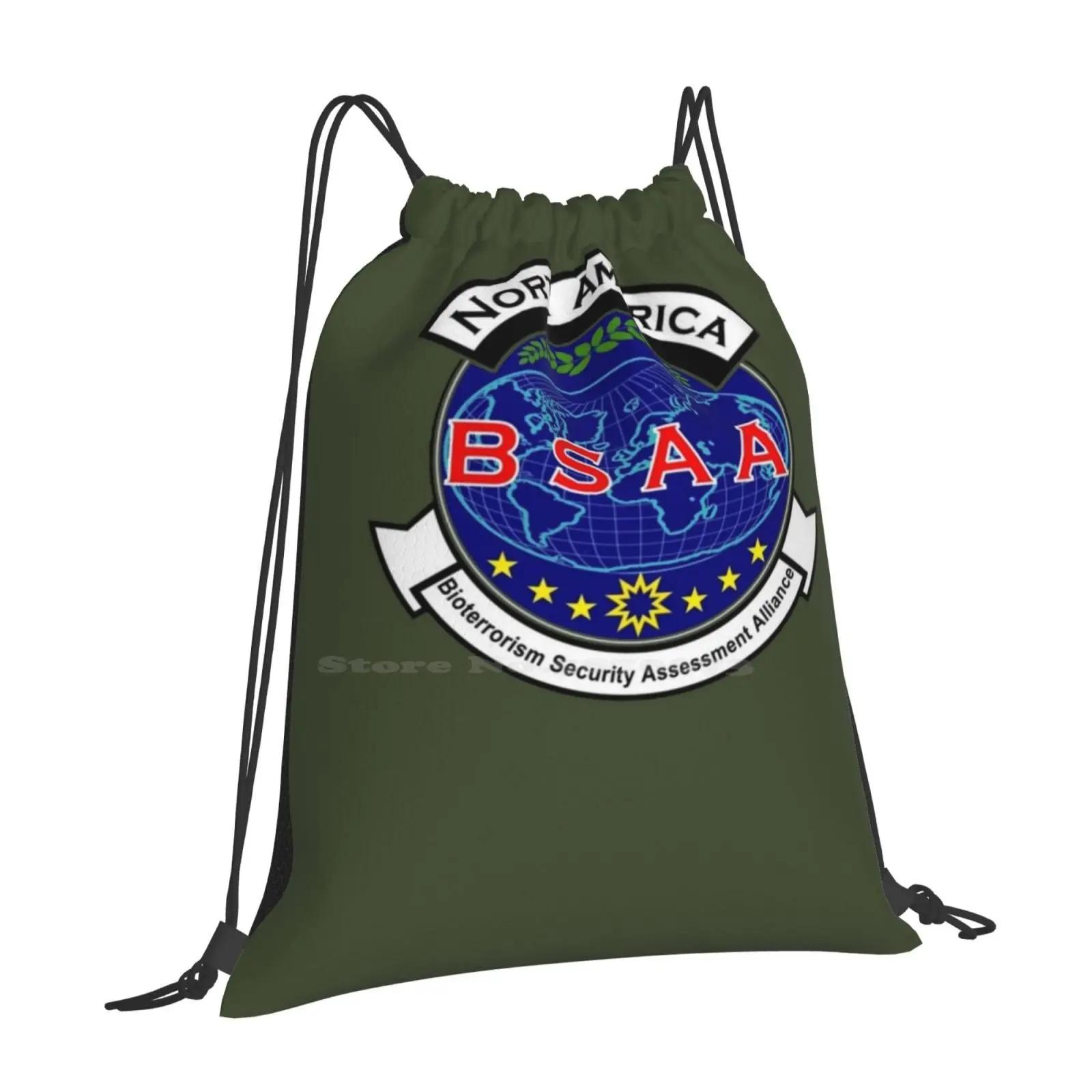 Рюкзак Bsaa-Olive Drab с 3D-принтом, студенческая сумка OneSize