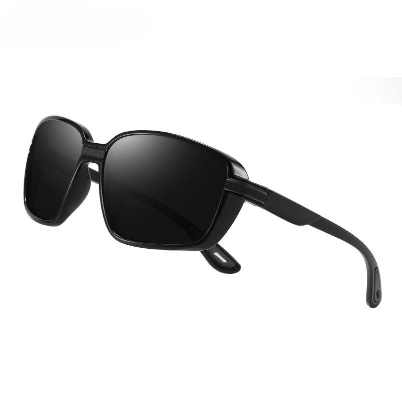 

Новые поляризационные солнцезащитные очки для спорта на открытом воздухе, для рыбалки и велоспорта, с защитой от УФ-излучения, UV400, классические очки для вождения, унисекс черный серый