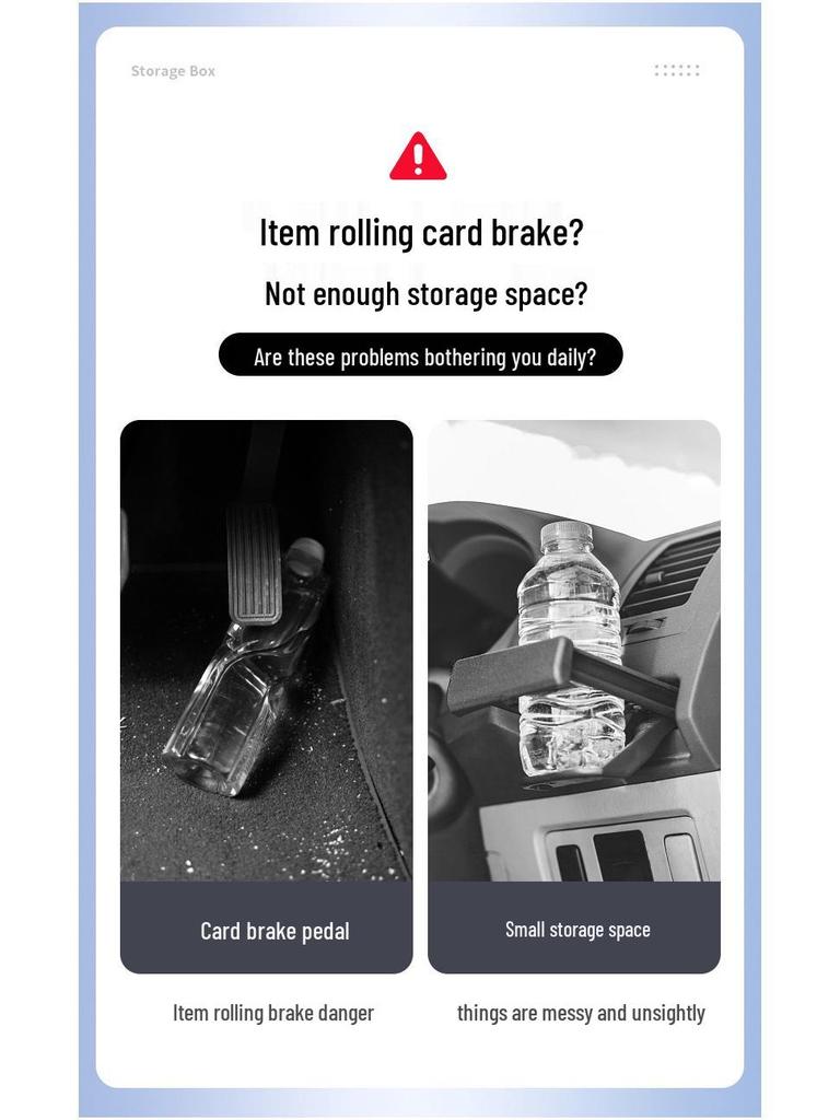 Tesla Model Y Under-Seat Storage Box and Organizer - Car Interior Accessory