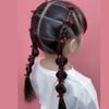 25/50/100Pcs Cute Girls Elastic Hair Bands Hair Ring  Ponytail Holder Headband Hair Ties Children's Hair Accessories