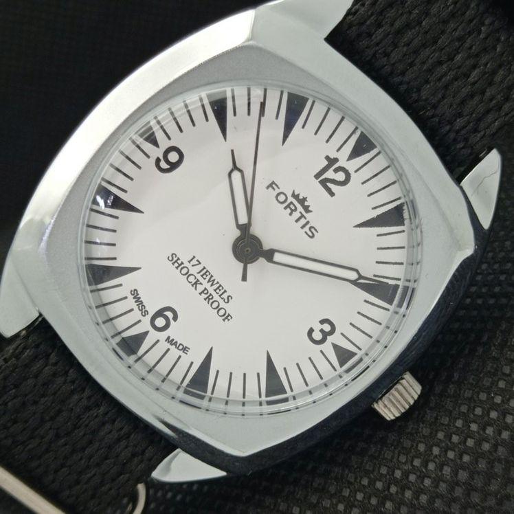 

REFURBISHED FORTIS WINDING SWISS MENS WRIST SILVER DIAL WATCH 622b-a416619-2 lot622b-a416619