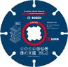Disque à tronçonner - bosch expert - 2608901193 - 125mm - technologie carbure - multimatériaux