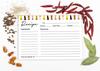 Inkdotpot Recipe Card 6x4 inch Single-Sided Recipe Design Cards Cat  Dog Paw Recipe Cards Wedding-Bridal Shower-Baby Shower- Pack of