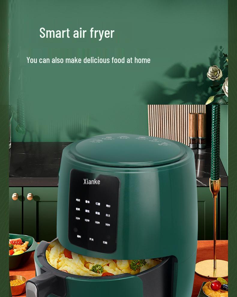 Xianke Smart Touch Large-Capacity Smokeless Air Fryer