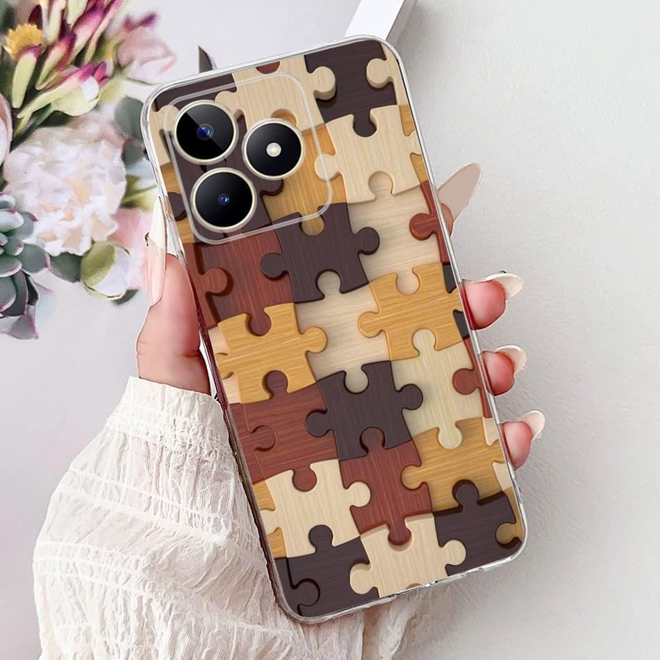 For Realme Note 50 Fashion Cool Pattern Phone Case For Realme Note50 RMX3834 Soft Silicone TPU Cases