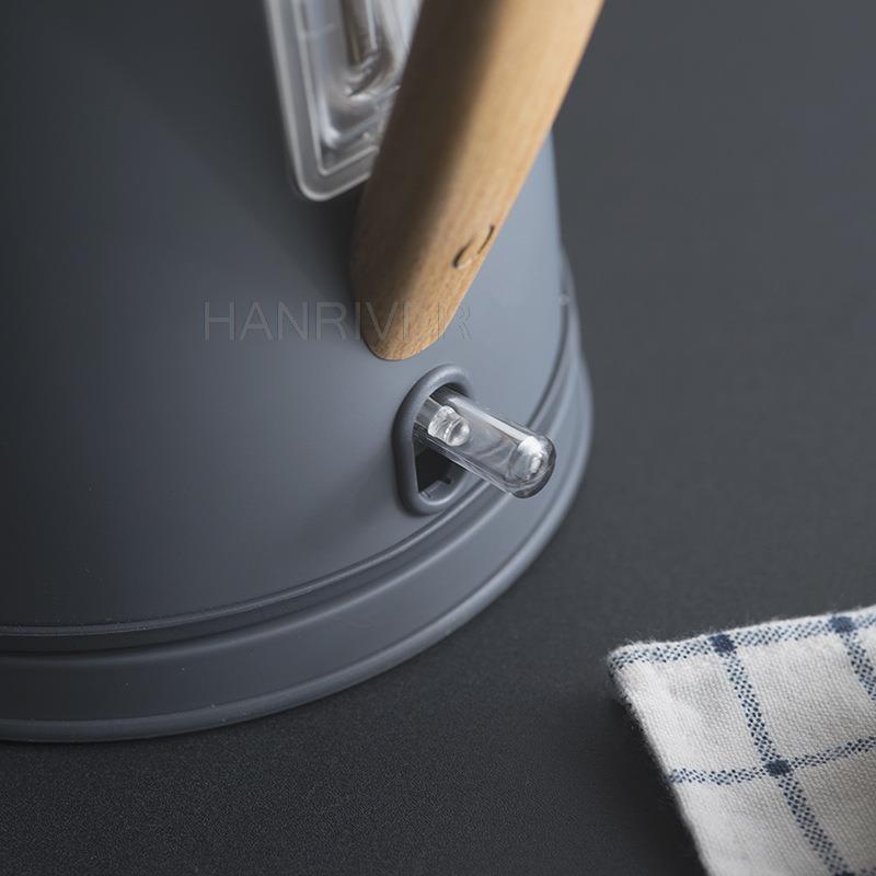 Electric Kettle Tea Coffee Pot Smart Water Thermo Samovar 1.7L 1800W Kitchen Appliances Boiler Blue White 220-240V