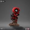 Figurine - Iron Studios &amp; Minico - Deadpool &amp; Wolverine - PVC Multicolore - 13,4 cm - Décoratif
