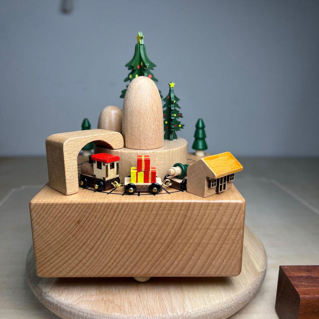 Spring-Wound Birthday Musical Jewelry Box for Girls