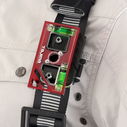 Tajima Sef System Detachable Level, Sef Electrician Level 93, Clear Red, SFDKL-C93R. Easy To Attach and Detach. Can Be Attached To a Belt Later. Easil