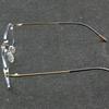 Clara Vida Shallow Gold Titanium Alloy Rimless Multi-Layers Coated Antireflective Reading Glasses +1 +1.5 +2 +2.5 +3 +3.5 +4