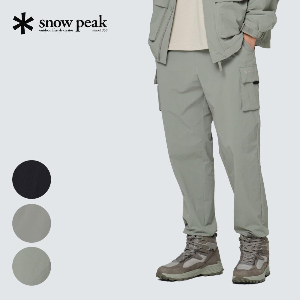 [Snowpeak] Root Cargo Jogger Pants (S24FMRPT68) Dark Gray-85