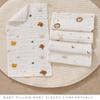 Baby Cotton Muslin Towel Bib Newborn Ultra-Soft Cotton Square Towel Baby-Specific Face Wash Towel Gauze Towel for Children
