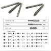 2026 New Model Hot Selling 50pcs 75mm Extra Long Reach Set Security Screwdriver Bits Torx Star Hex Bit