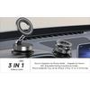 Superstarke magnetische Handyhalterung, verbesserter ABS, 360° drehbares und faltbares Design, mit einem Vakuumnapf