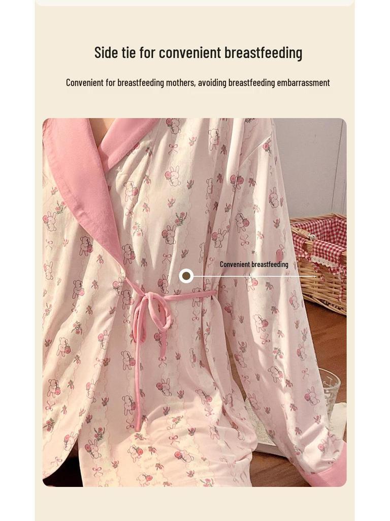 New Summer Maternity Pajamas for Postpartum Comfort