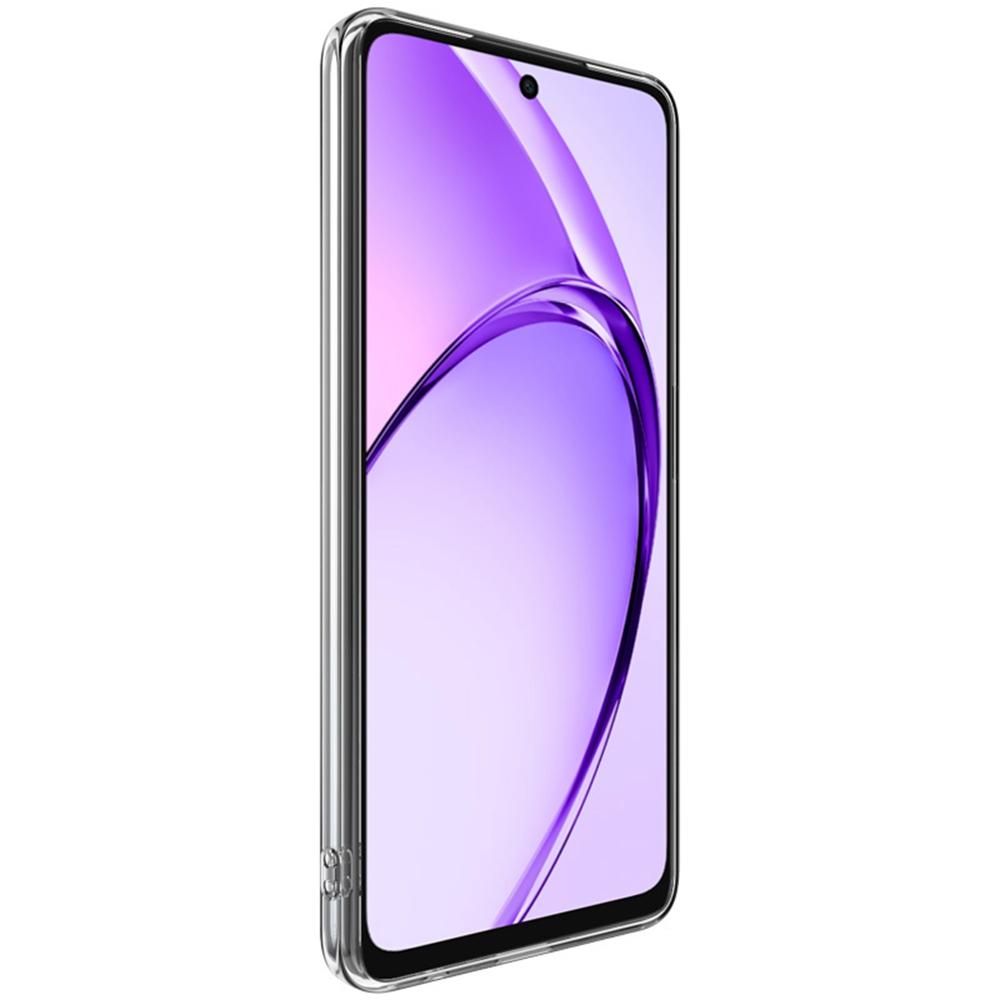 

IMAK UX-5 Series Phone Cover for Oppo A3x 4G/5G (India)/A3i 5G/A3 5G/A60 5G/A40 4G/A40M 4G Clear Case Shockproof TPU Slim Phone Back Cover Style A