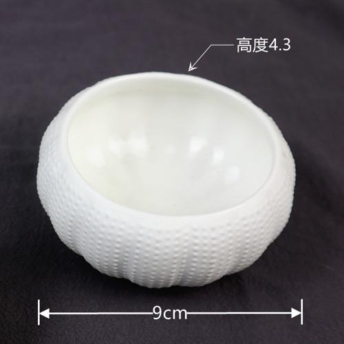 Riccio di Mare Ciotola da Zuppa in Ceramica Piatto Piano Ciotola da Dessert Piatto per Frutta Insalatiere Ciotole Decorative Piatto per Dim Sum Piatti per Dolci