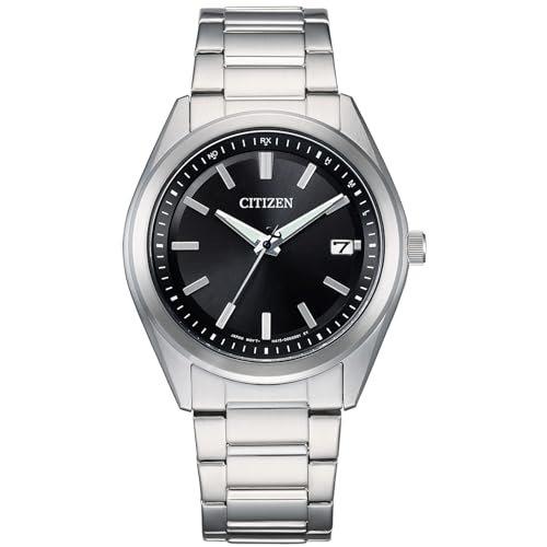 CITIZEN COLLECTION Radio-Controlled Men's Watch - Simple 3-Hand, Blue Dial, Eco-Drive, Water Resistant