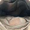 Used COACHShoulder Bag Brown canvas/Patent leather Women