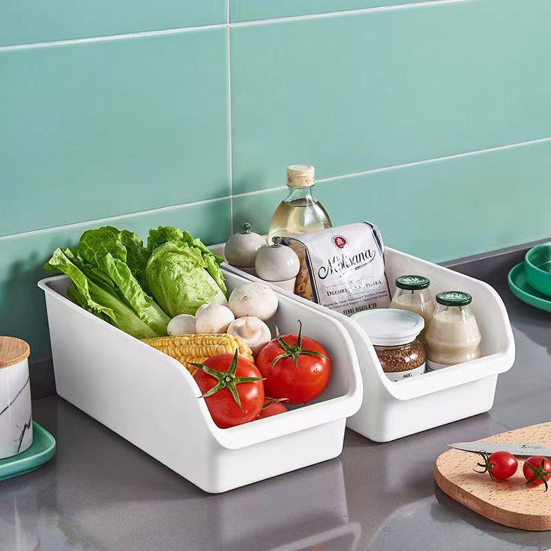 Transparent Portable Refrigerator Storage Basket for Fruit, Vegetables, and Cola - Home Fresh-Keeping Box