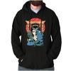 Traditional Geisha Split Face Skull Dragon Hoodie Hooded Sweatshirt Men Women
