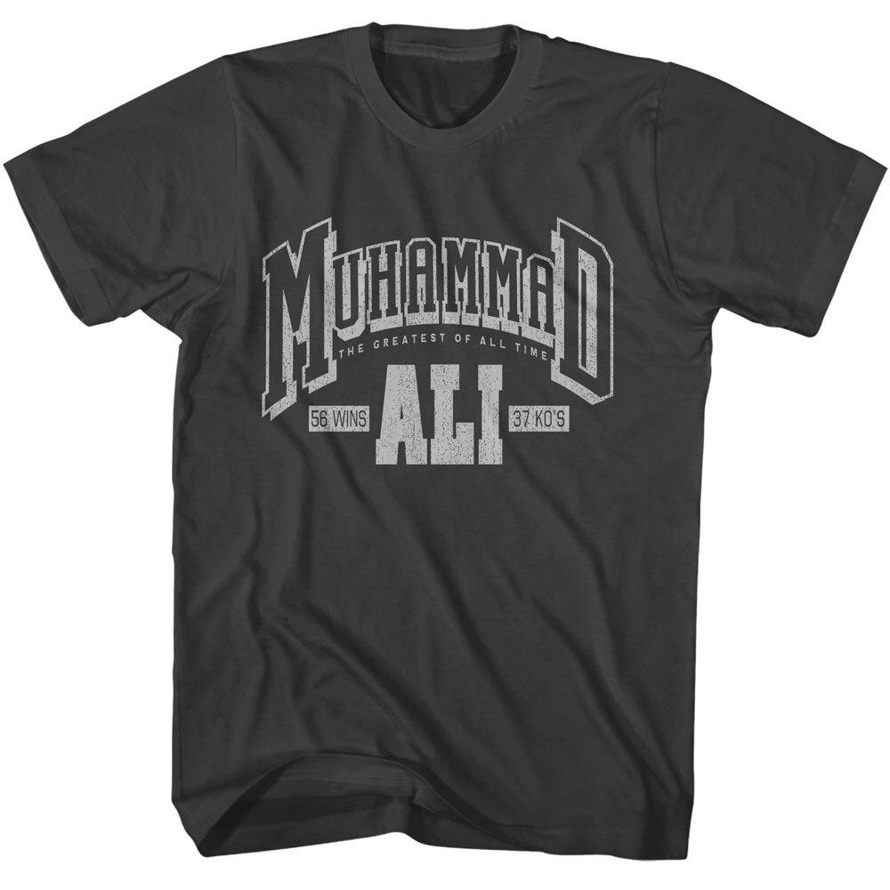 Muhammad Ali The GOAT Heavyweight Boxing Legend 56 Wins 37 kos Men s T Shirt S