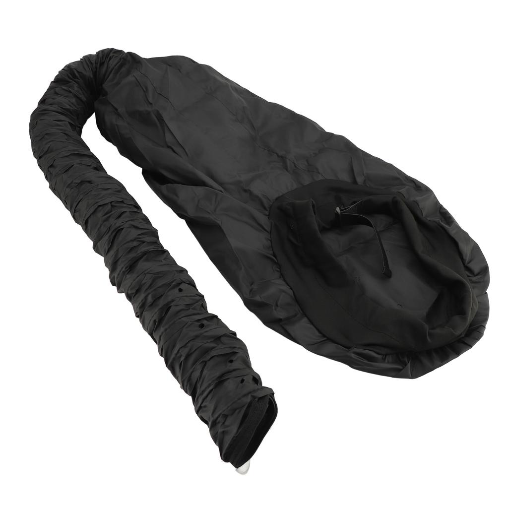 Przenośny czepek do suszenia włosów Duży czepek z wentylacją do głębokiej odżywki i zabiegu olejowego Czarny