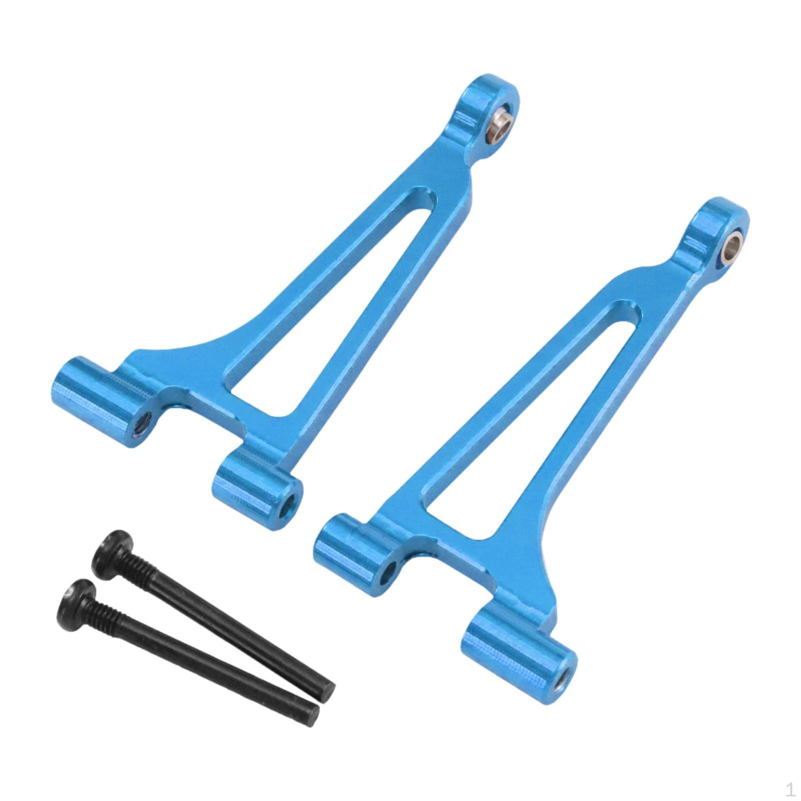 

RC Car Rear Upper Arm Aluminum Accessories Replace Parts Lightweight Sturdy for 1/14 14211 синій