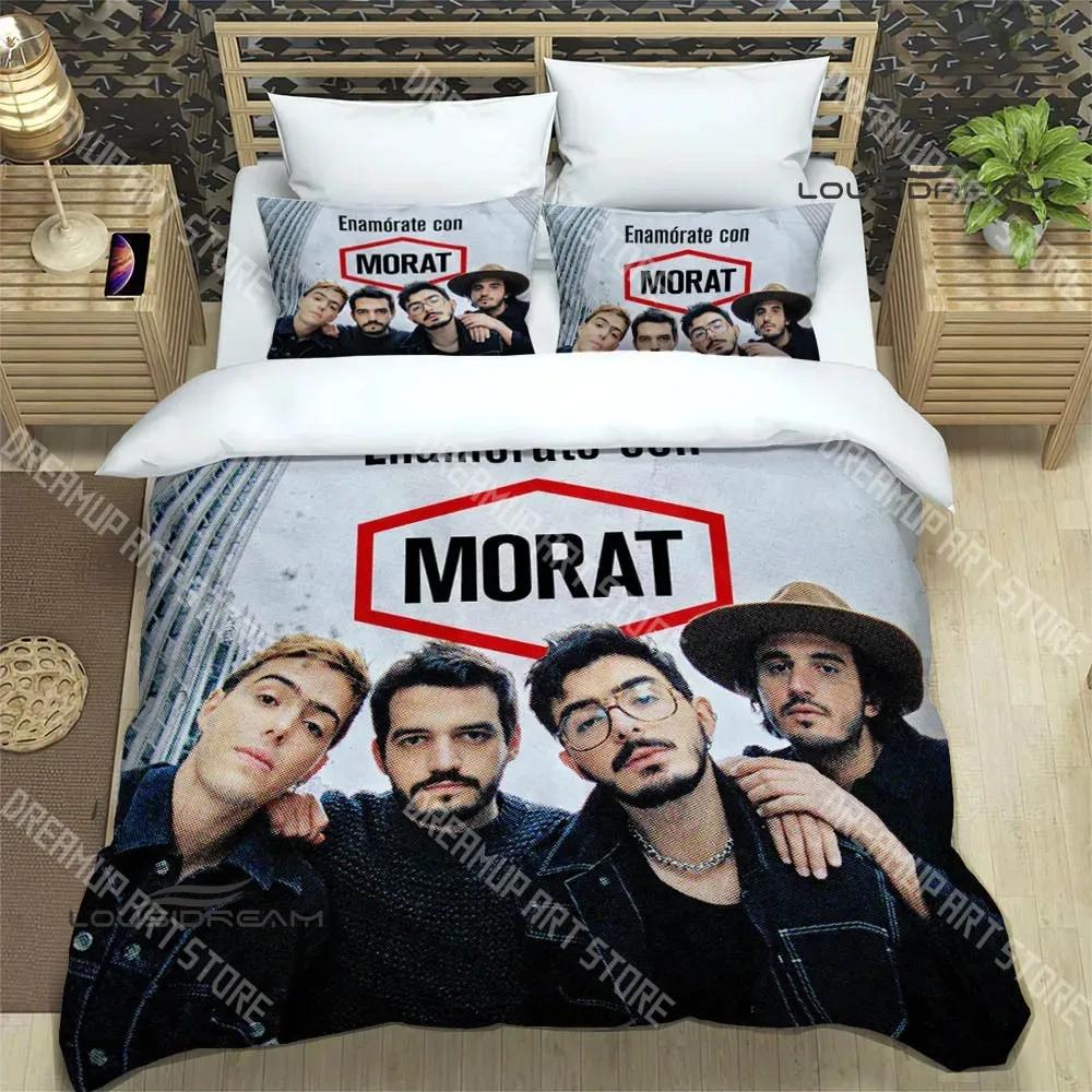 Morat Pop Band Printed Bedding Sets Exquisite Bed Supplies Set Duvet Cover Bed Comforter Set Bedding Set Luxury Birthday Gift