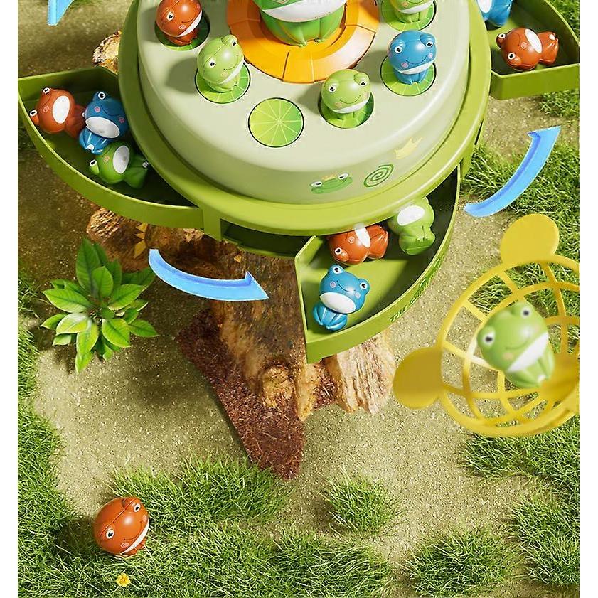 2025 New Bounce and Catch Frog Board Games Parent-Child Interactive Tabletop Family Game