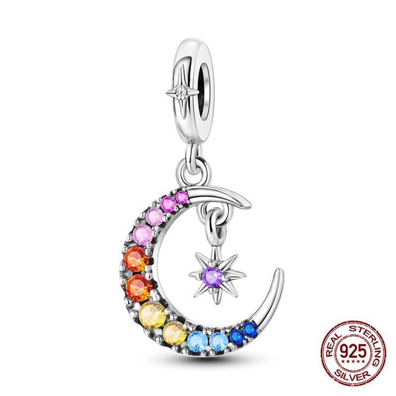 Luminous Copperstars And Moon Charms Fitoriginal Bracelets Diy Jewelry Making For Women Gift